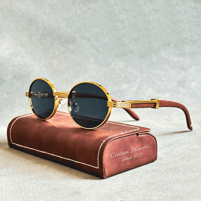"Enzo" - Premium Oval Sunglasses by Cristian MorettiĀ®
