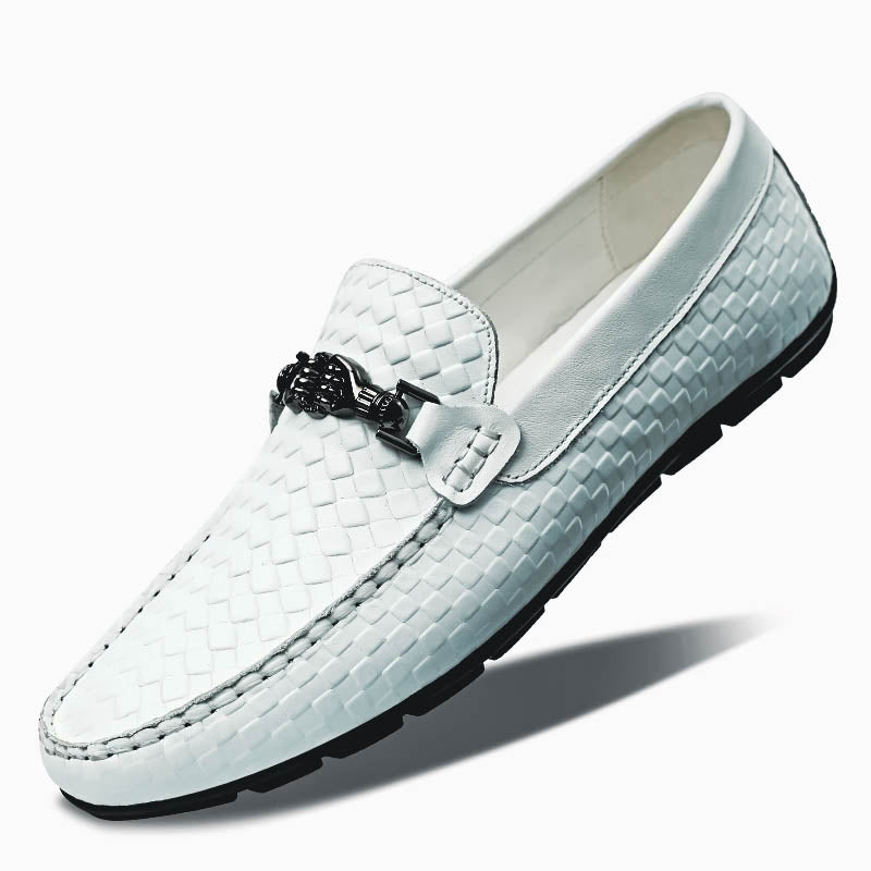 Alberto Russo™ Genuine Leather Loafers by Cristian Moretti®