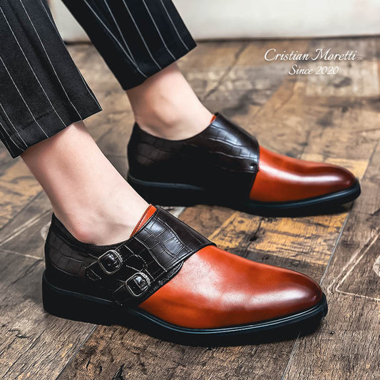 Fabrizio Moretti™ Premium Double Buckle Shoes
