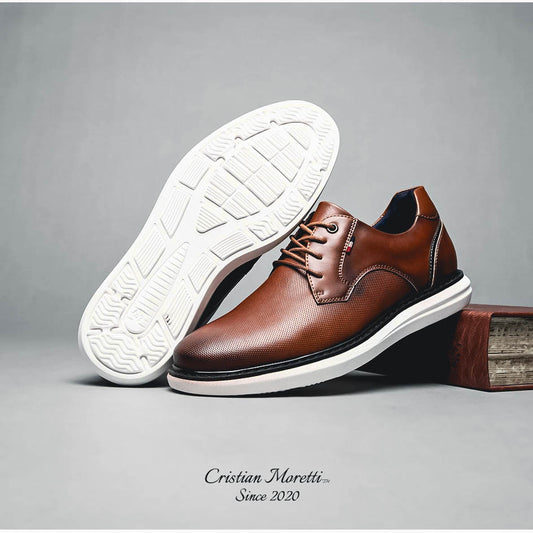 Carlo Rossi™ Genuine Leather Oxford Shoes