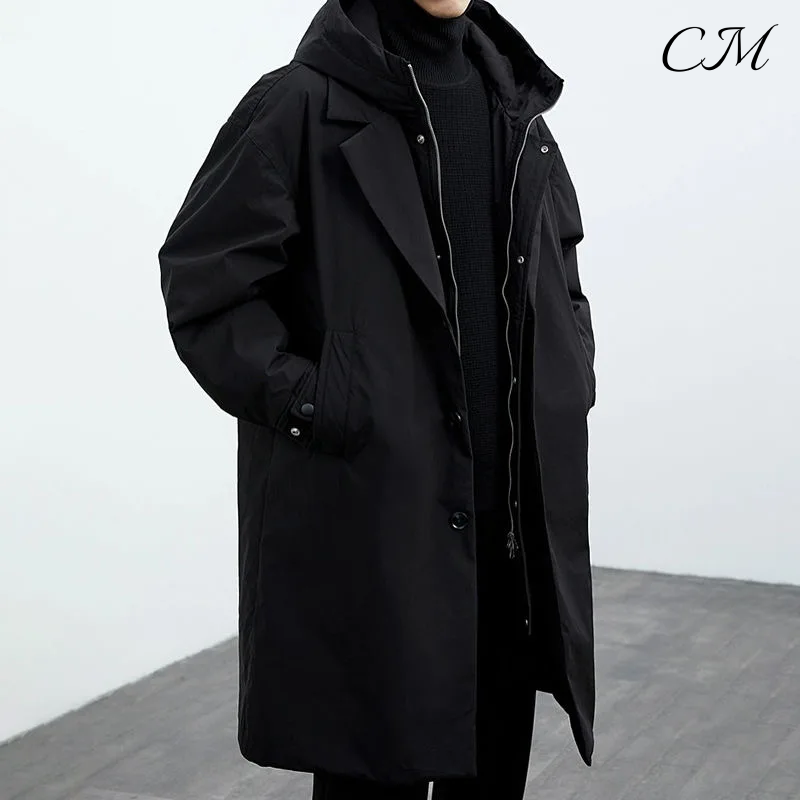 "Elemental" Hooded Trench Coat