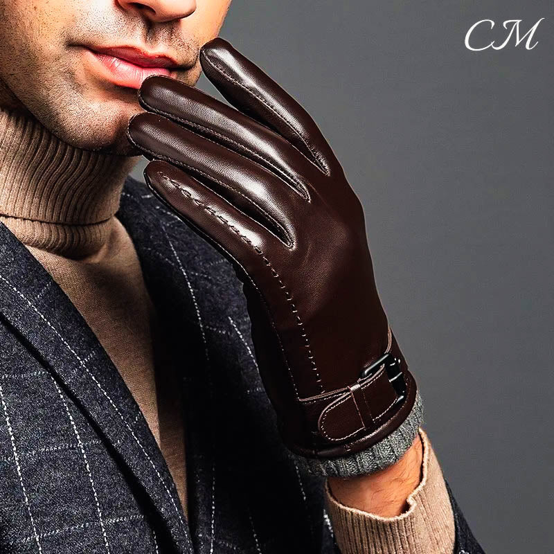 "Lucio" Genuine Leather Gloves