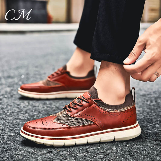 Vanguard™ Genuine Leather Sneakers