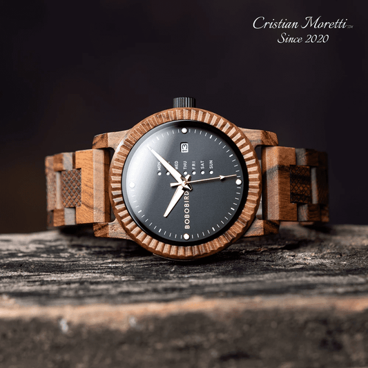 The "Archer" - Hand Crafted Wooden Watch by Bobo Bird™ & Cristian Moretti®
