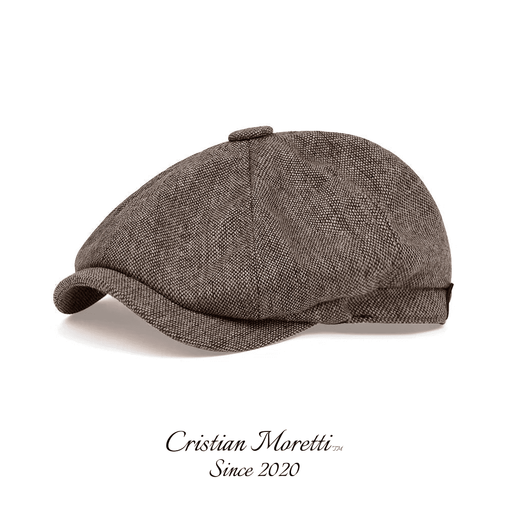 Vintage Herringbone Cap by Cristian MorettiĀ®