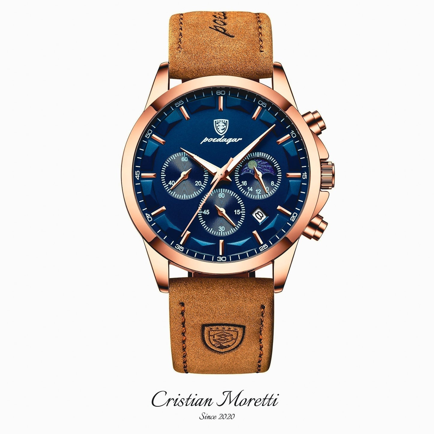 The Poedagar™ Voyager - Chronograph Watch by Cristian Moretti® - Cristian Moretti