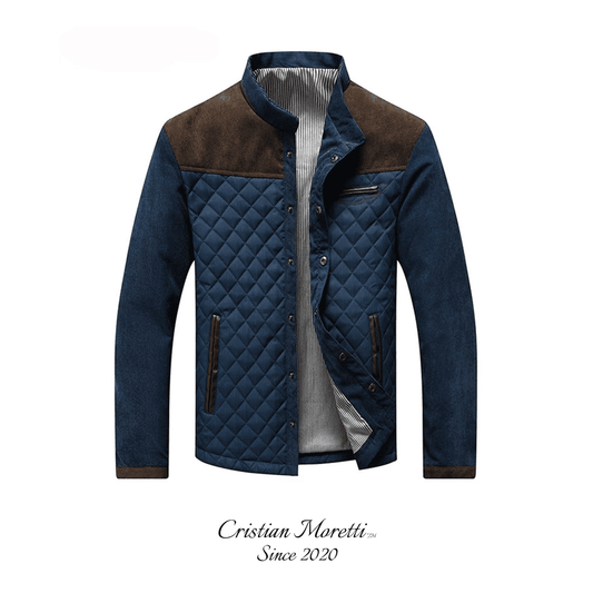 Lorenzo™ Elegant Bomber Jacket by Cristian Moretti®