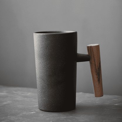 Japanese Style Stone Mug by Cristian Moretti® - Cristian Moretti