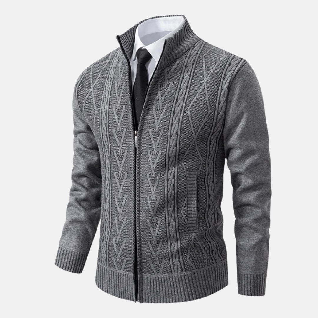 Cavaliere – Zip-Up Sweater