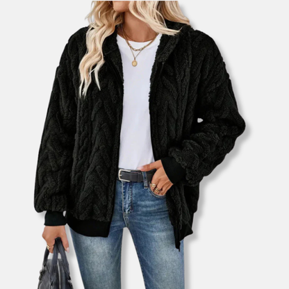 Neve Morbida – Plush Hooded Jacket