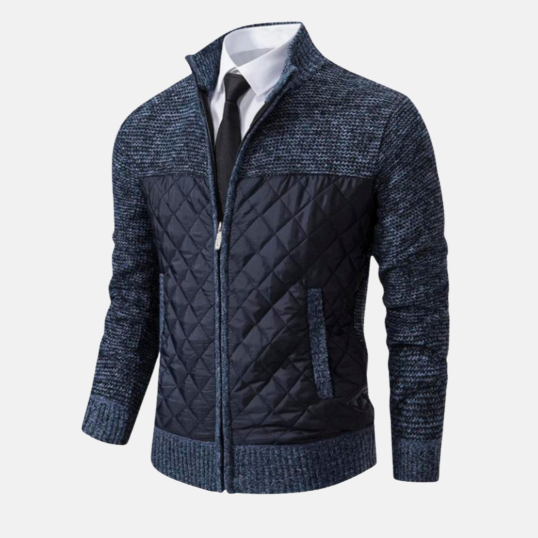 Sera Alpina – Quilted Sweater Jacket