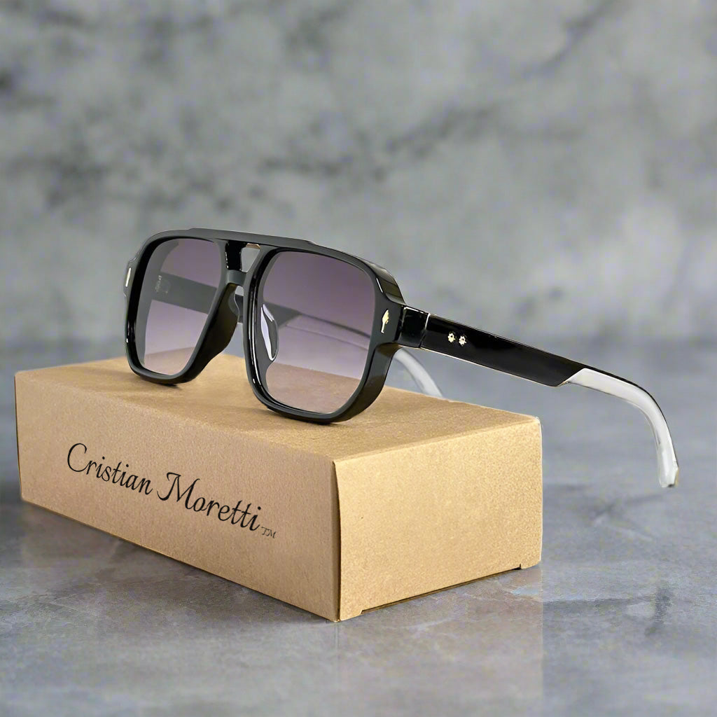 "Orlando" Retro Sunglasses - Cristian Moretti