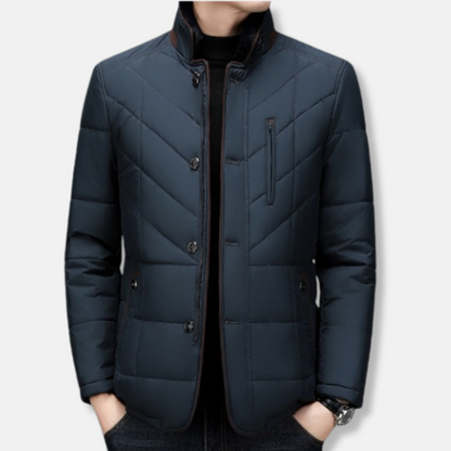 Cavaliere – Quilted Stand-Collar Jacket