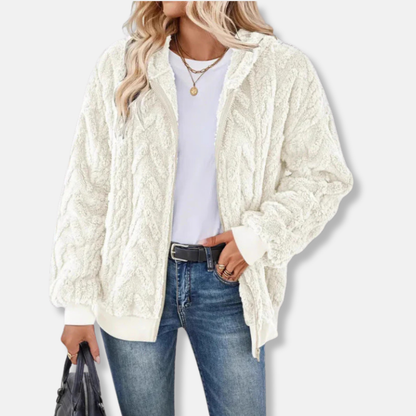 Neve Morbida – Plush Hooded Jacket