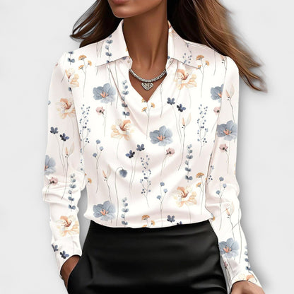 Alba Scarlatta – Satin Blouse