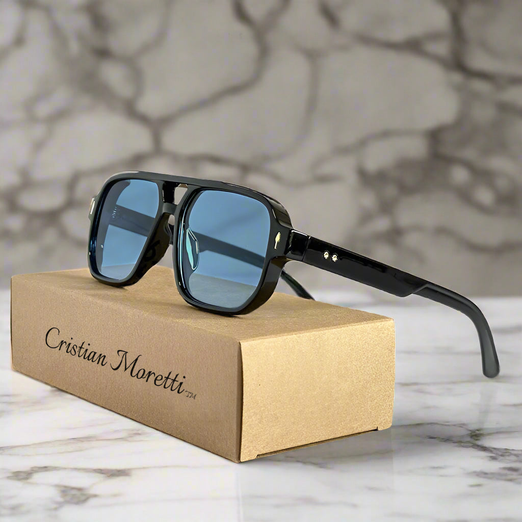 "Orlando" Retro Sunglasses - Cristian Moretti