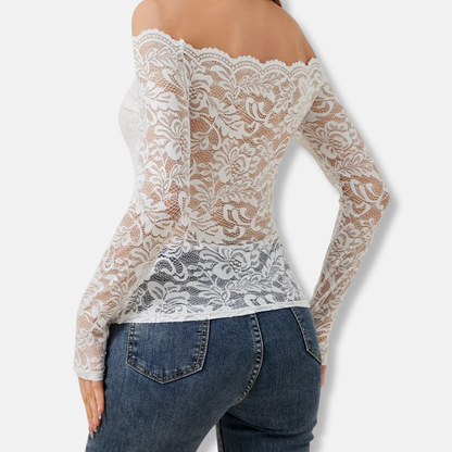 Alba Fiorita – Floral Lace Top