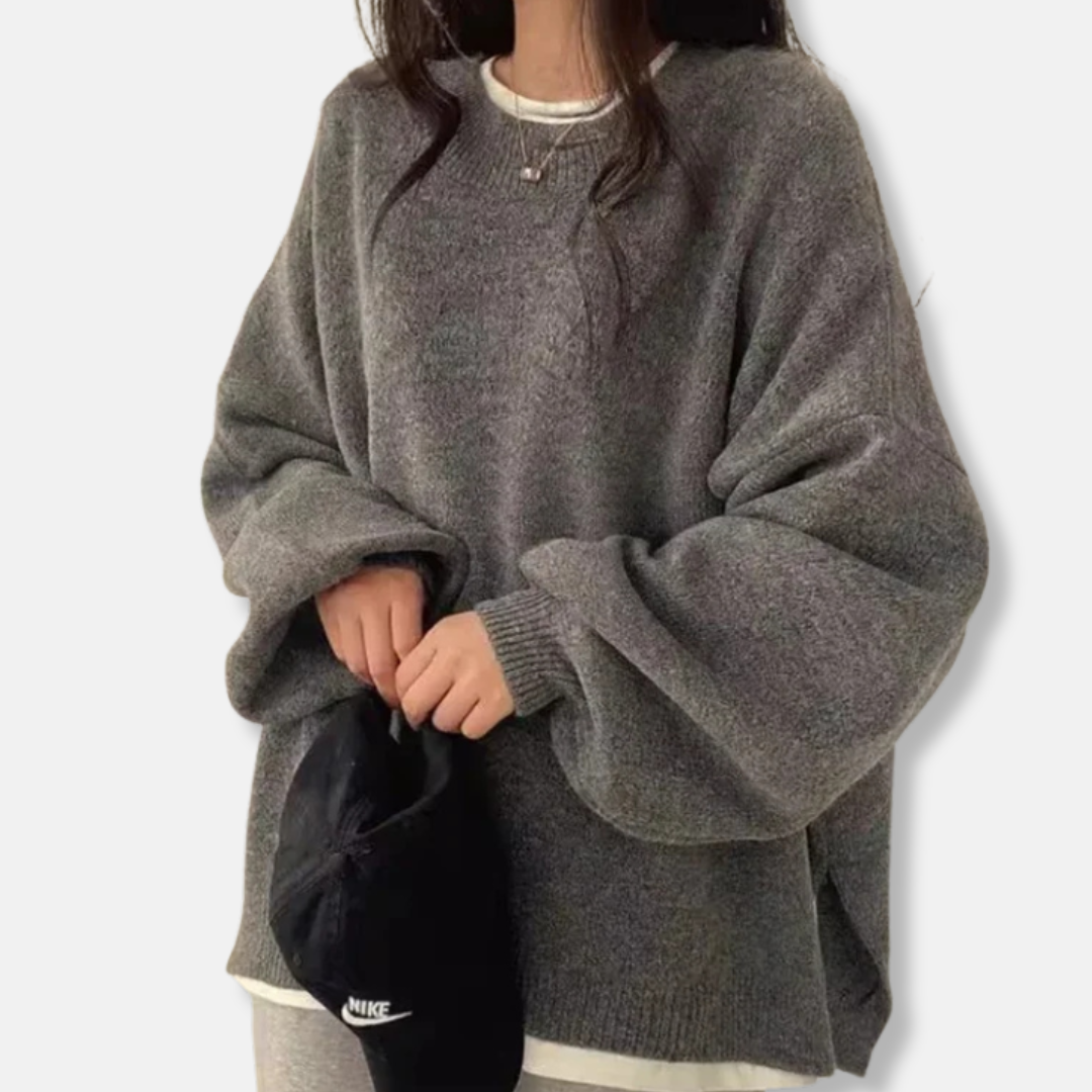 Autunno Soave – Oversized Knit Sweater