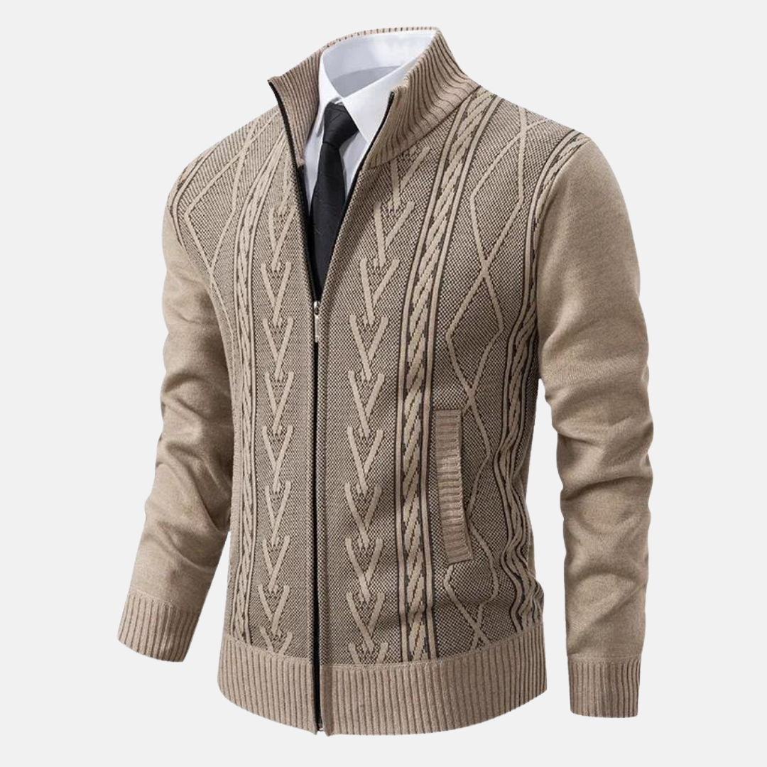 Cavaliere – Zip-Up Sweater - Cristian Moretti