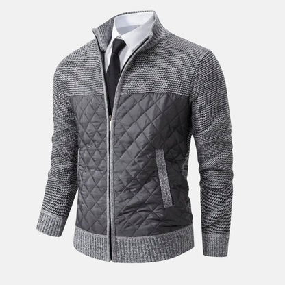 Sera Alpina – Quilted Sweater Jacket