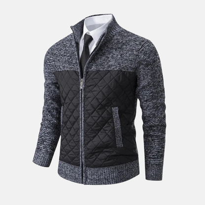 Sera Alpina – Quilted Sweater Jacket