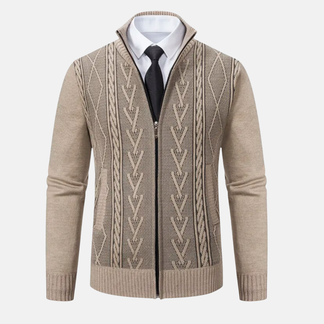 Cavaliere – Zip-Up Sweater - Cristian Moretti
