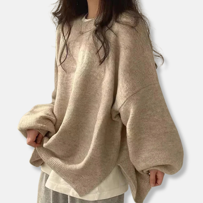 Autunno Soave – Oversized Knit Sweater