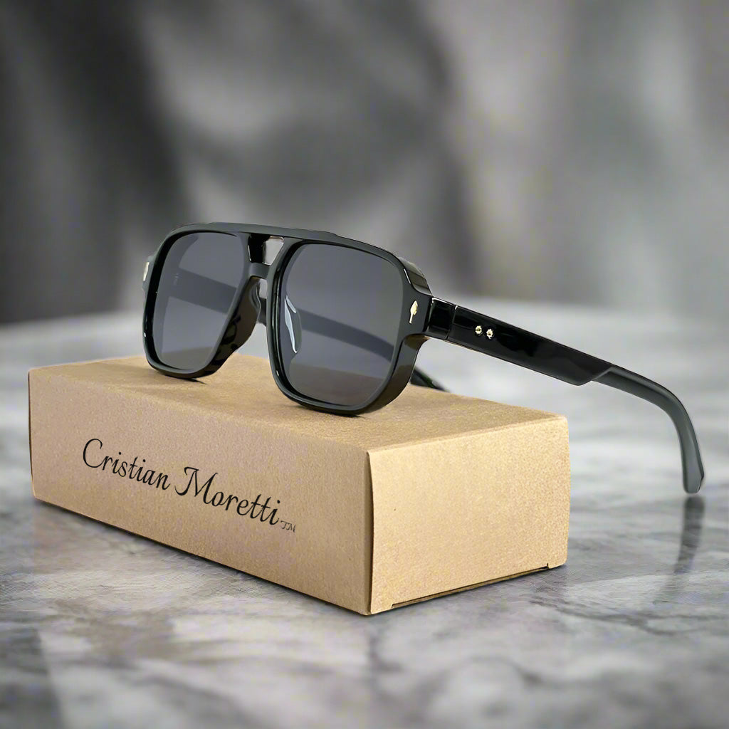 "Orlando" Retro Sunglasses - Cristian Moretti