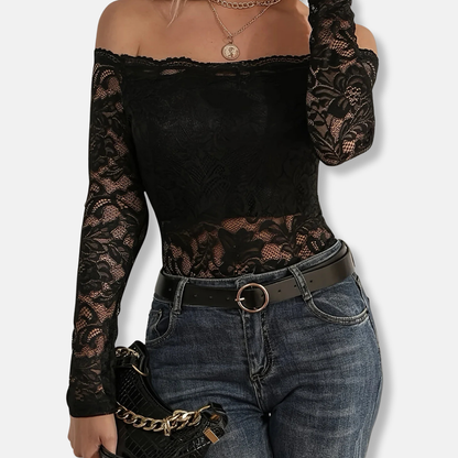 Alba Fiorita – Floral Lace Top