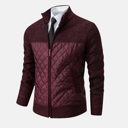 Sera Alpina – Quilted Sweater Jacket
