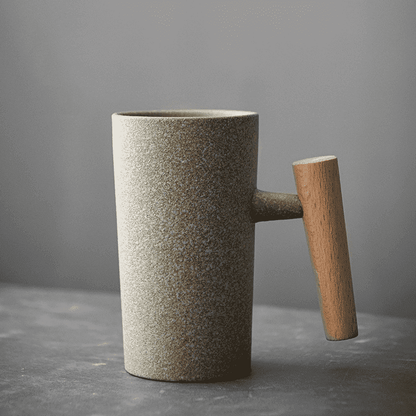 Japanese Style Stone Mug by Cristian Moretti® - Cristian Moretti