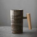 Japanese Style Stone Mug by Cristian Moretti
