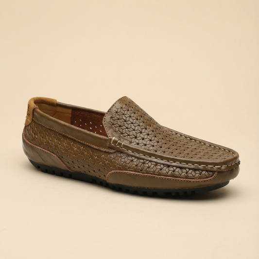 "Abruzzo" - Genuine Leather Moccasins