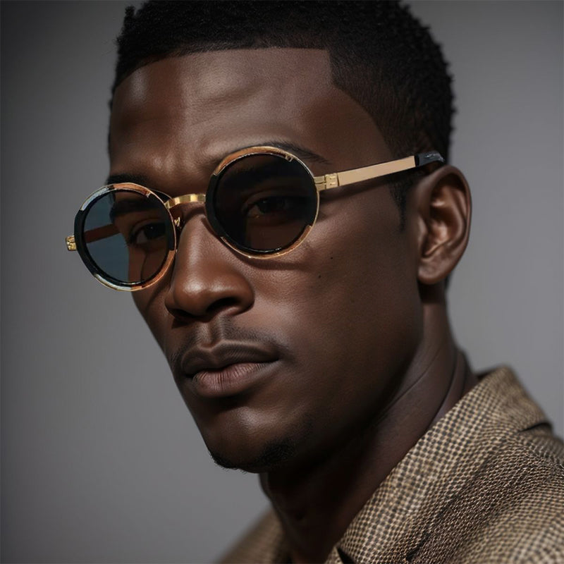 "Alaric Noir" Sunglasses - Cristian Moretti