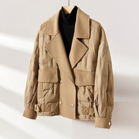 Venezia Sera – Quilted Wool-Blend Jacket