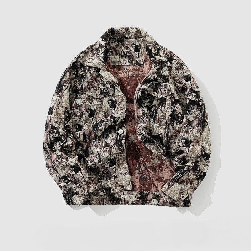 "Atlas" Embroidered Denim Jacket