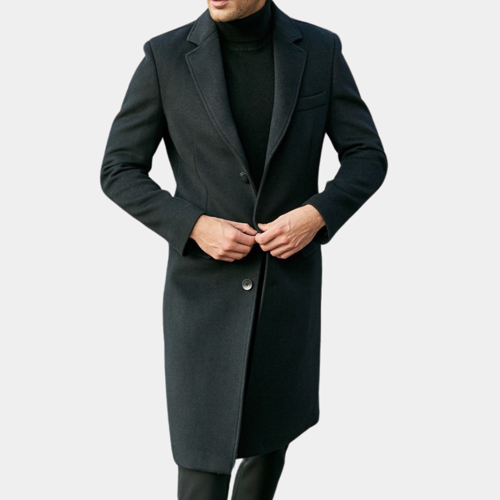 Pioggia Nobile – Tailored Wool Trench Coat