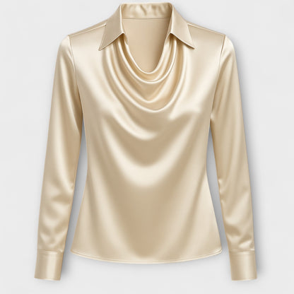 Alba Scarlatta – Satin Blouse