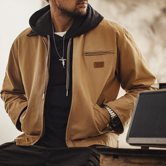 Venezia Sera – Cotton Canvas Jacket