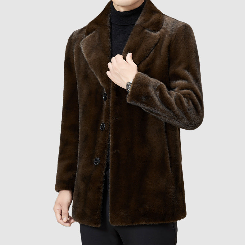 Torino Velluto – Plush Vegan Fur Coat