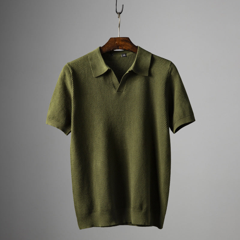 Dario Aurelio Mesh Polo Shirt - Cristian Moretti