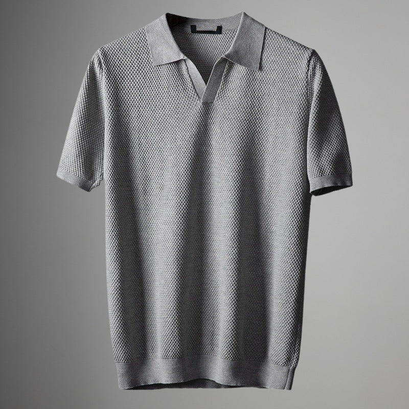 Dario Aurelio Mesh Polo Shirt - Cristian Moretti