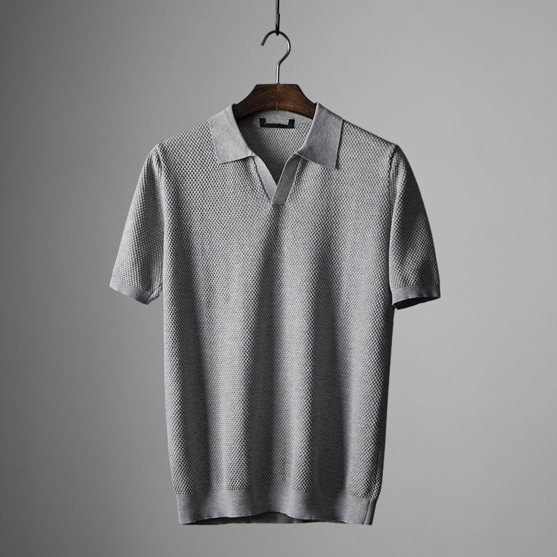 Dario Aurelio Mesh Polo Shirt - Cristian Moretti