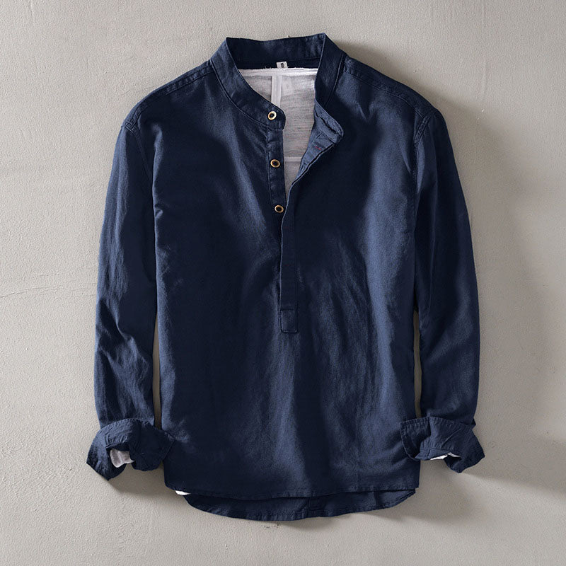 Dario Aurelio Orvino Linen-Cotton Blend Shirt - Cristian Moretti