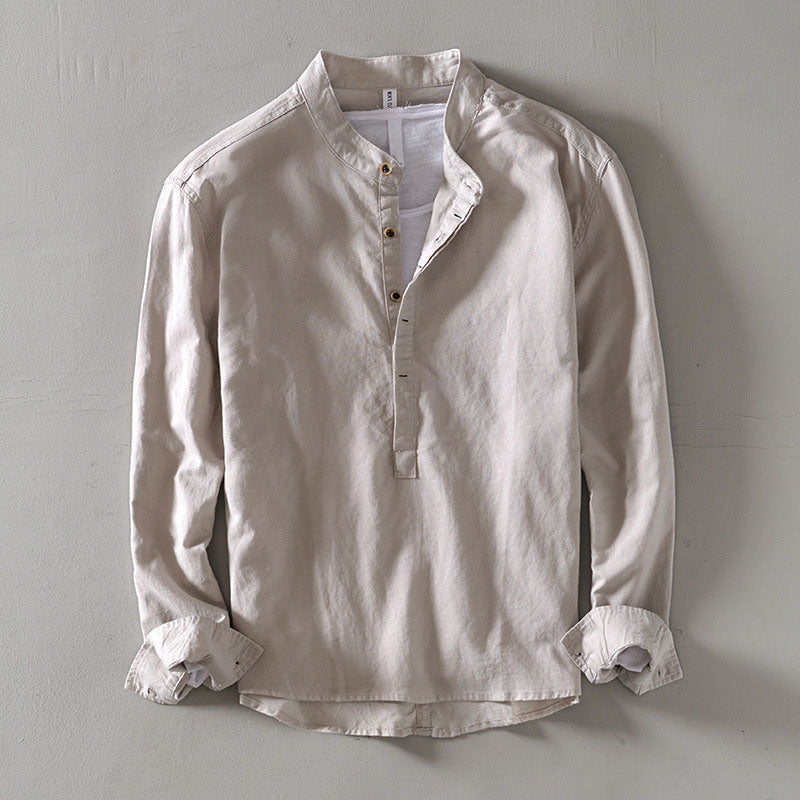 Dario Aurelio Orvino Linen-Cotton Blend Shirt - Cristian Moretti