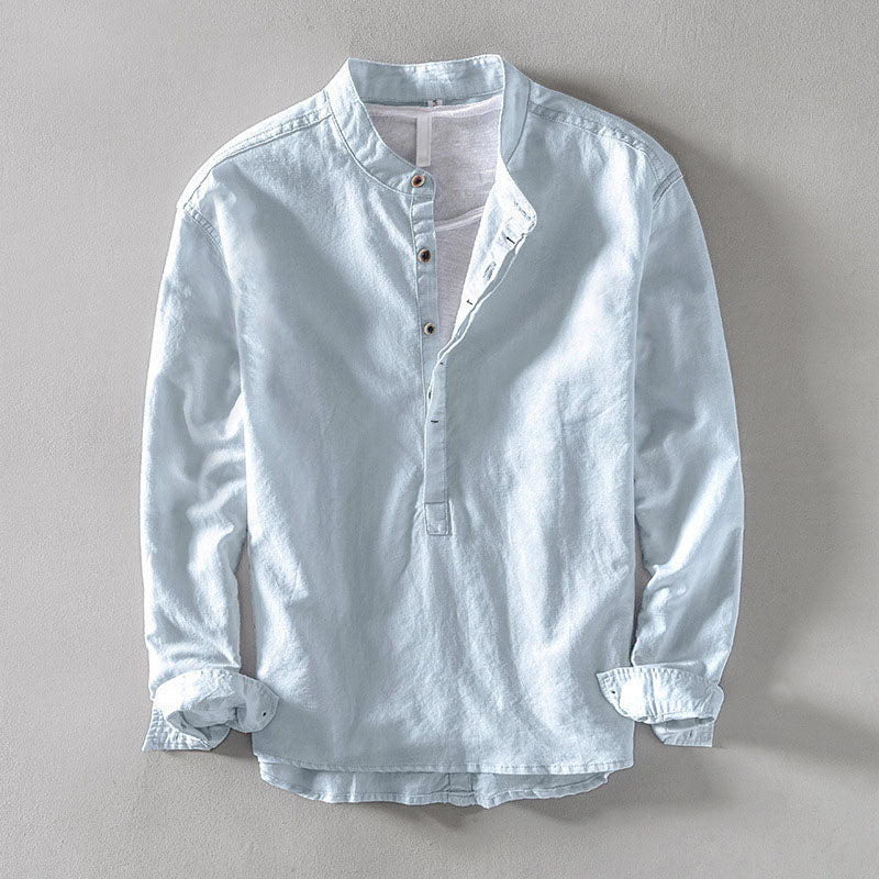 Dario Aurelio Orvino Linen-Cotton Blend Shirt - Cristian Moretti
