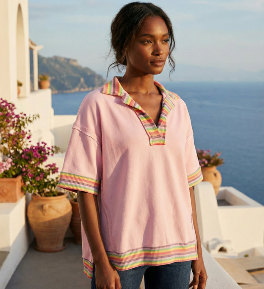 "Arcobaleno" - Trim Side Slit Top