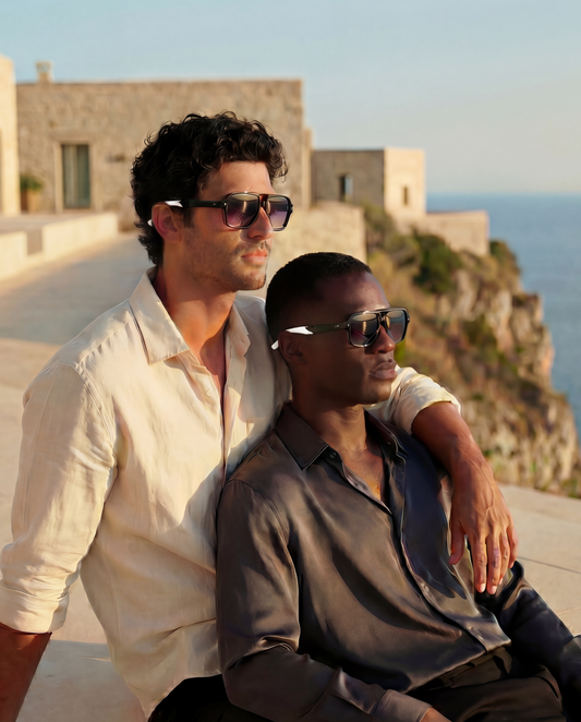 "Orlando" Retro Sunglasses - Cristian Moretti