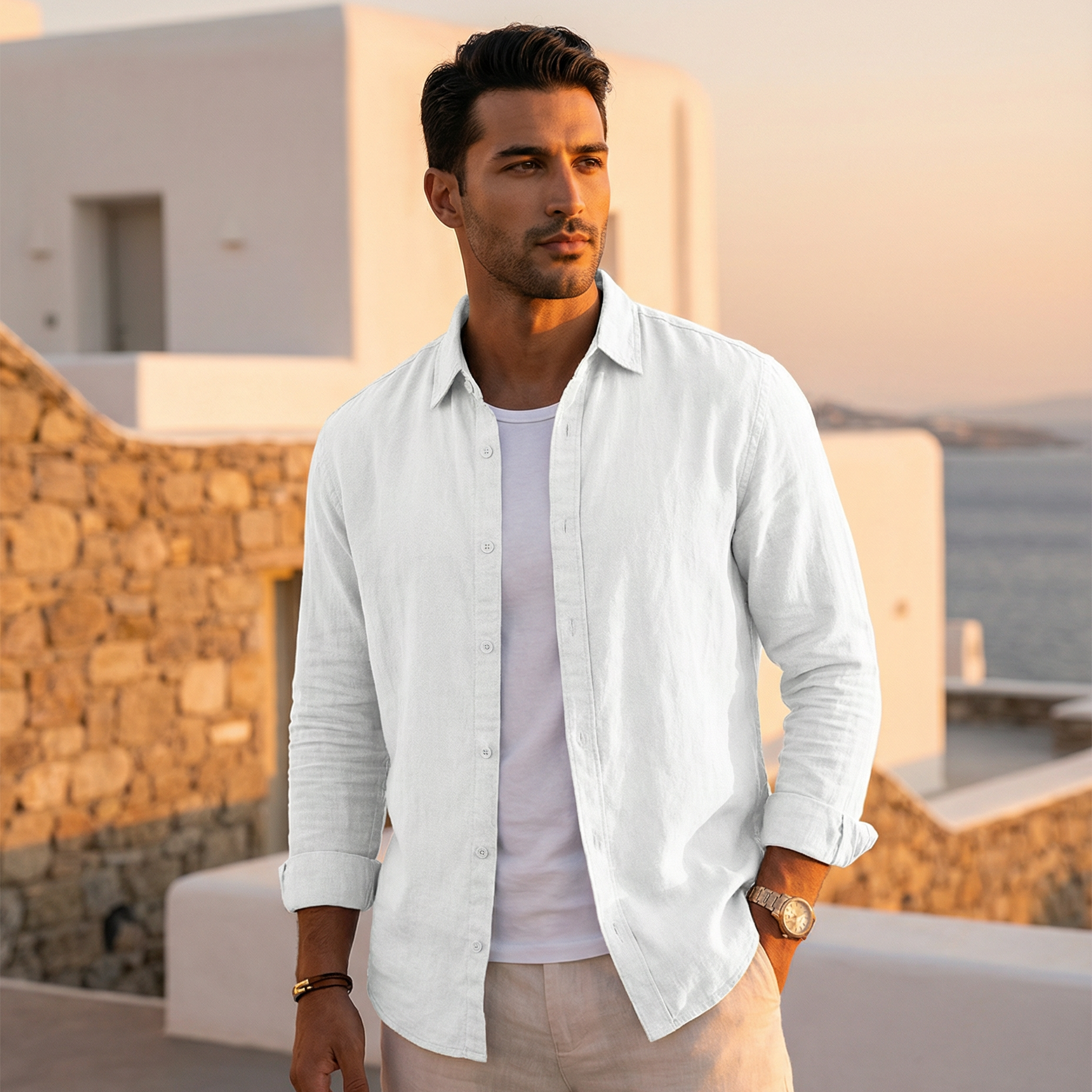 "Vento di Luglio" Classic Shirt - Cristian Moretti