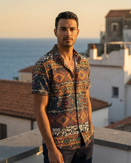 "Onda Nomade" Summer Shirt - Cristian Moretti